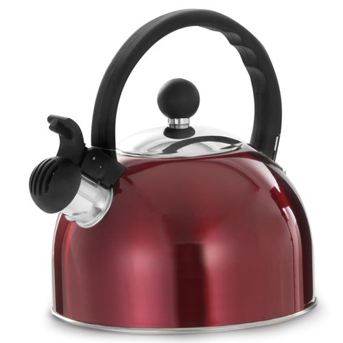 Chaleira Mimo Style em Aço Inox Vermelha 2 Litros