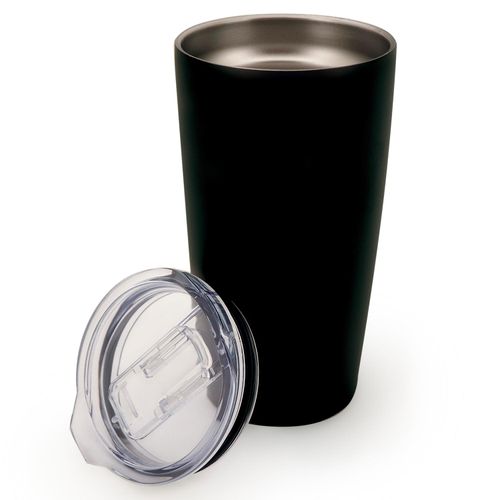 Copo Térmico Mimo Style com Tampa Preto 590 ml