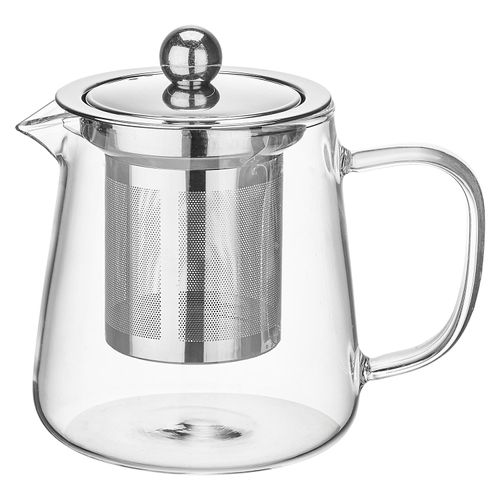 Chaleira em Vidro Borossilicato Hauskraft 450 ml com Infusor