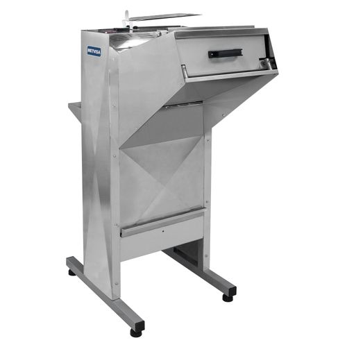 Fatiadora de Pão Metvisa Bivolt em Aço Inox