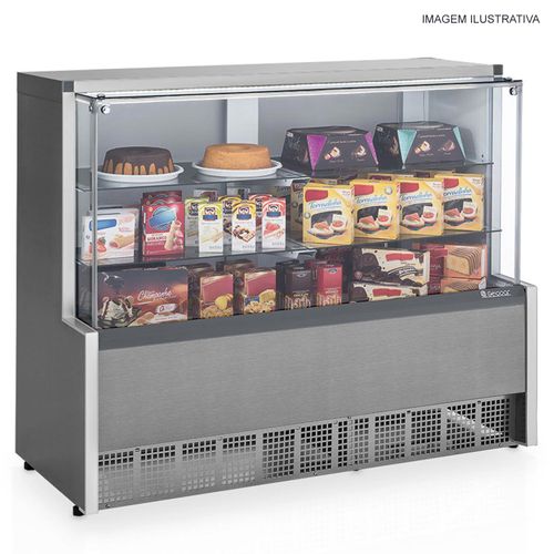 Vitrine Neutra Aurora MPNA-140R Gelopar
