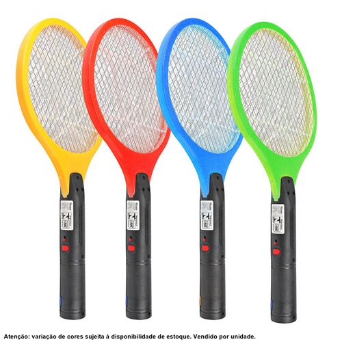 Raquete Elétrica Mata Mosquito Recarregável Bivolt Western