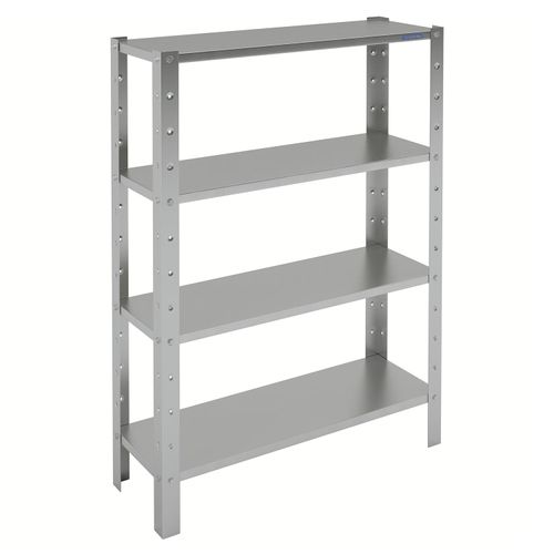 Estante em Aço Inox Tramontina com 4 Prateleiras 183x150 cm
