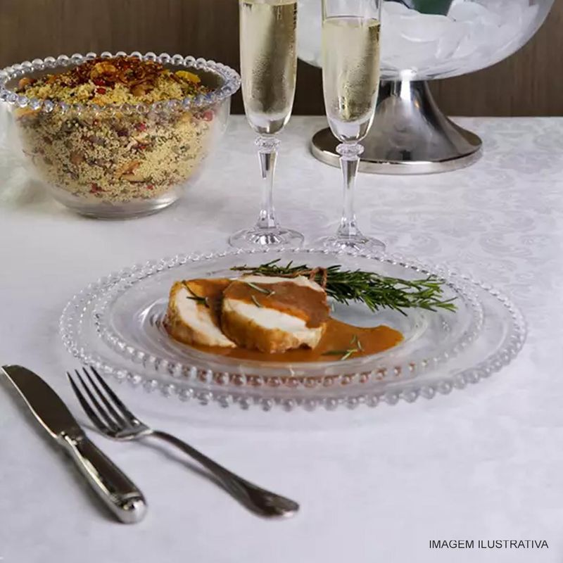 Prato_Raso_Pearl_Clear_28_cm_em_Cristal_Ecolgico_Wolff_991067