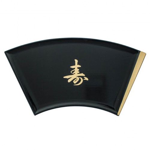 Prato Tray Leque para Sushi e Sashimi 13,5x28 cm Arte Charão