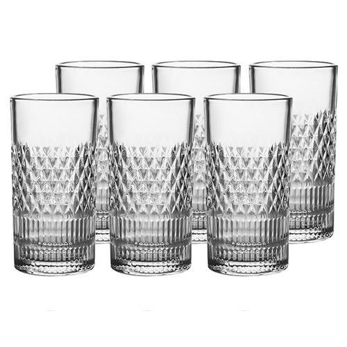 Jogo de Copos Alto Esplanada 350 ml com 6 Peças L'Hermitage
