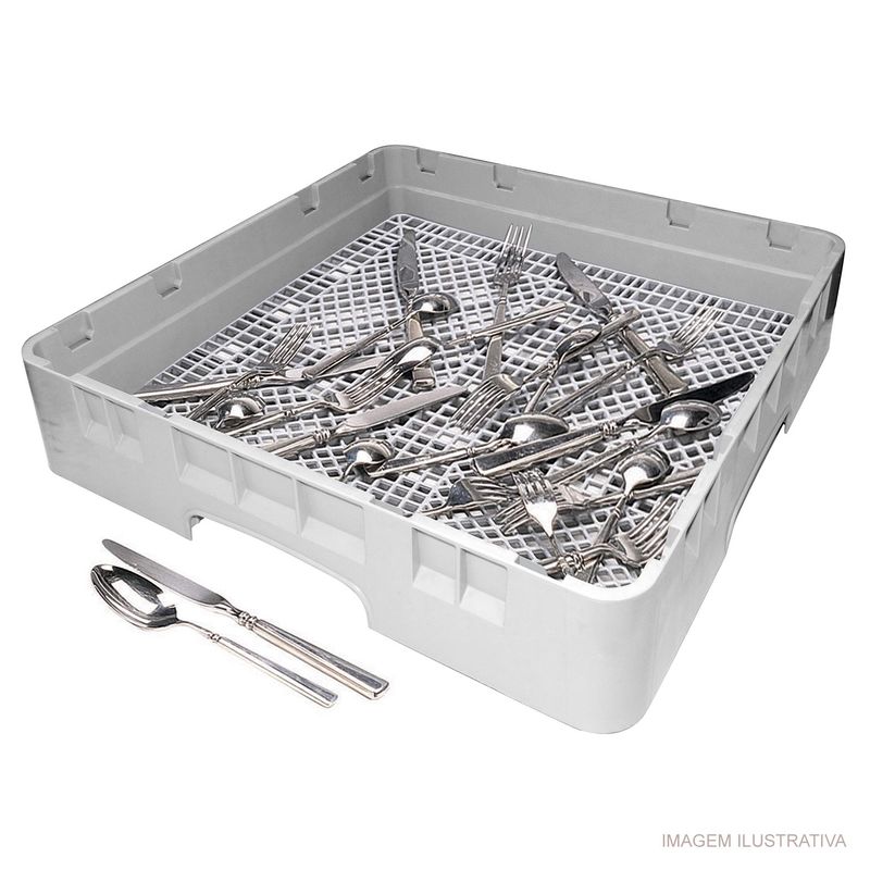 Escorredor_de_Talheres_50x10_cm_Cinza_Cambro_1031241