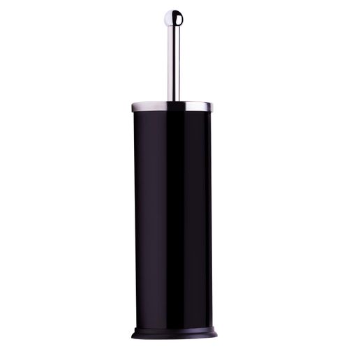 Escova Sanitária Hércules 39 cm em Aço Inox Preta com Suporte