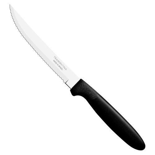 Faca de Churrasco Ipanema Tramontina em Aço Inox Preto