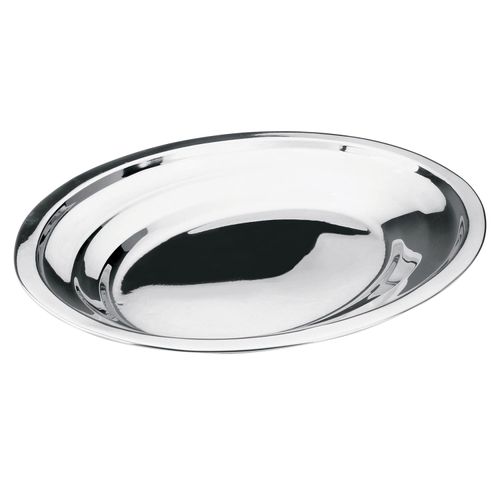 Travessa Rasa Hércules em Aço Inox 25x19 cm