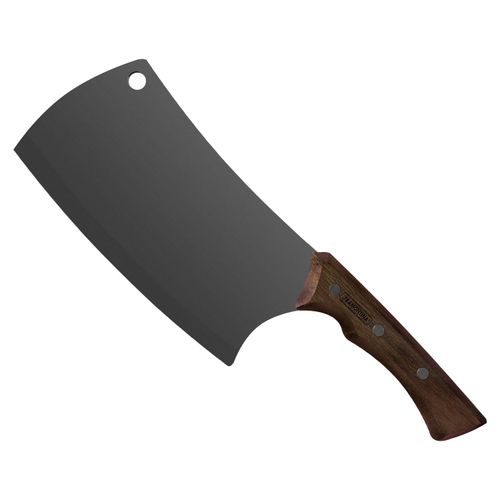 Cutelo Churrasco Black 7" Tramontina em Aço Inox