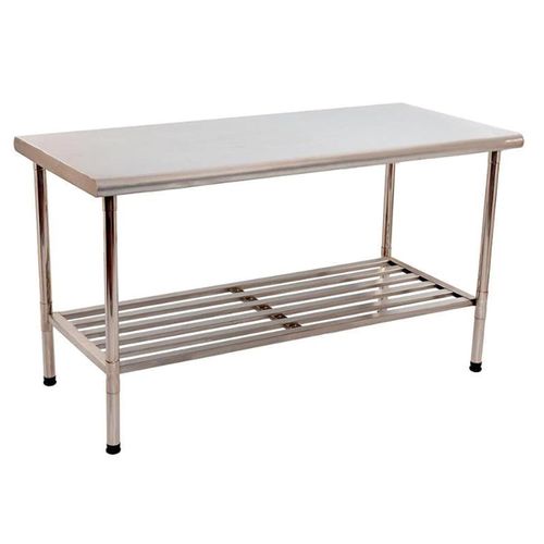 Mesa em Aço Inox  Imeca 190x70 cm