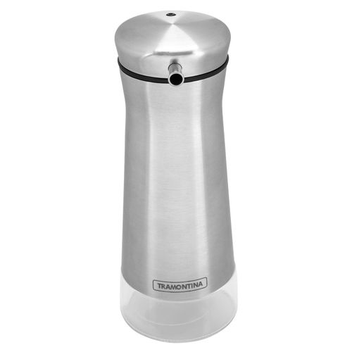 Galheteiro Realce Tramontina em Vidro Revestido de Aço Inox 250 ml