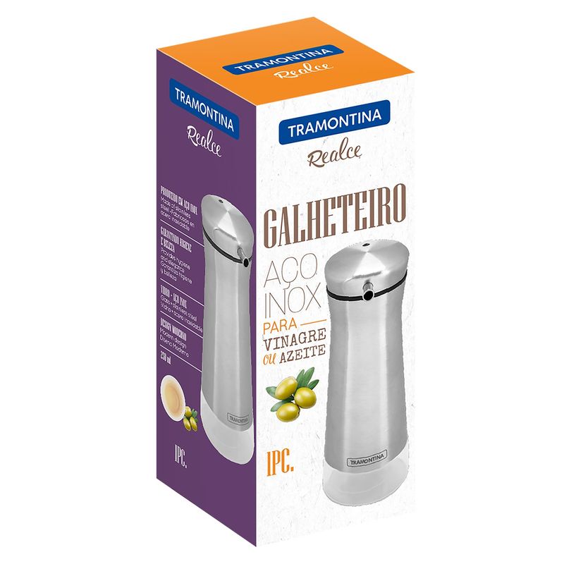 Galheteiro_Realce_Tramontina_em_Vidro_Revestido_de_Ao_Inox_250_ml_1033115