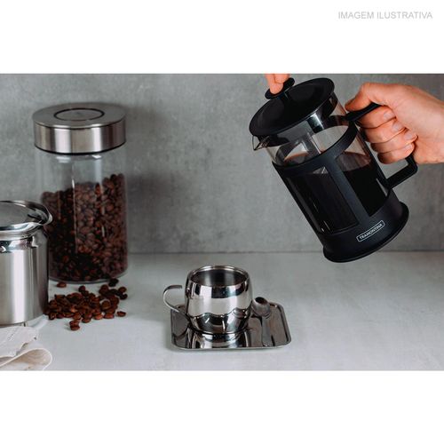 Cafeteira Francesa Tramontina 600 ml em Vidro
