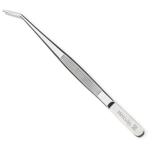 Pinça Ponta Dobrada para Espinha Hércules 15,5 cm em Aço Inox