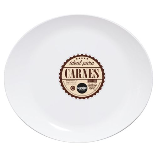 Prato Raso Steak Nadir 30 cm com Peso Controlado