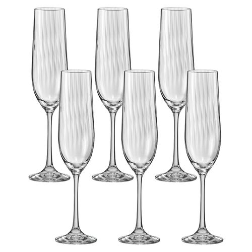 Taça Espumante Haus 190 ml com 6 Peças