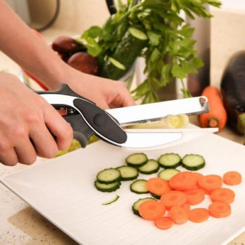 Tesoura para Cortar Legumes Mimo Style em Aço Inox 25 cm