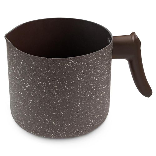 Fervedor Hércules com Revestimento Cerâmico 1,6 Litros em Alumínio 14 cm Marrom