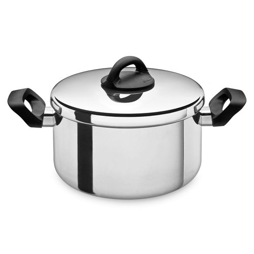 Caçarola Artesanal 4,3 Litros ABC em Alumínio 24 cm com Cabo de Baquelite