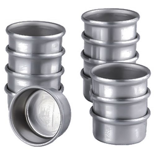 Forminha para Pão de Mel em Alumínio 5 cm com 12 Peças Doupan