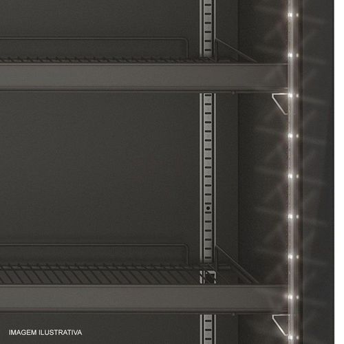 Refrigerador Vertical Conveniência GRV-45 CB PR Gelopar 445 Litros 220v