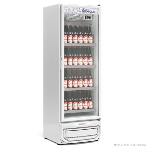 Refrigerador Expositor Vertical 450 Litros GCBC-45 BR Gelopar Branco 220v