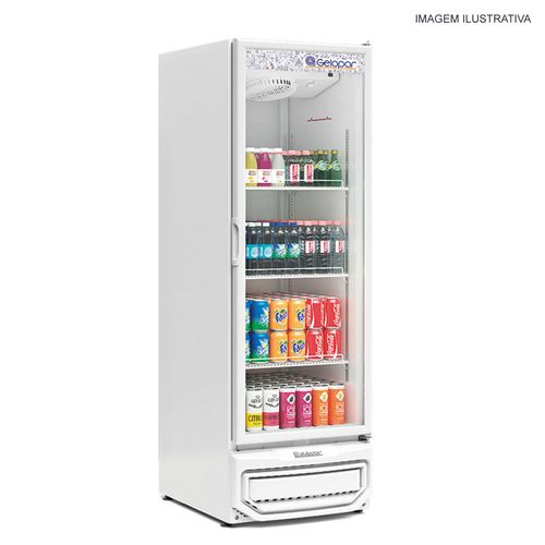 Refrigerador Expositor Vertical 578 Litros GRV-57 Gelopar Branco 220v