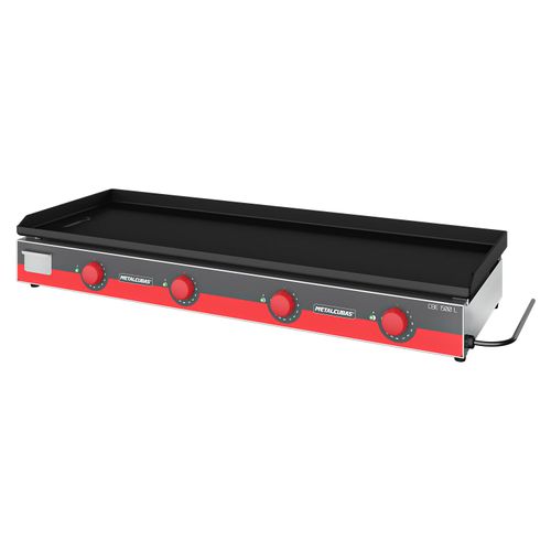 Chapa Bifeteira  Elétrica Light Metalcubas 150x52,5 cm 220v Monofásica