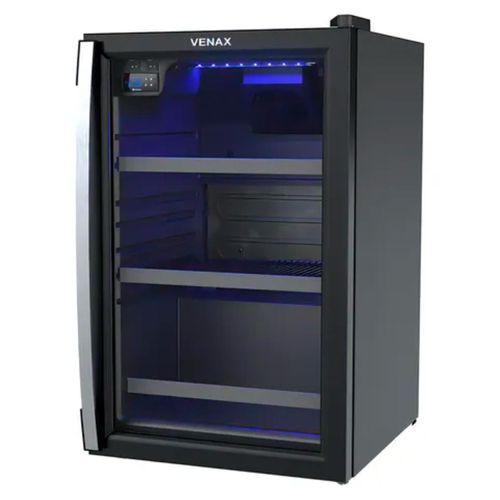 Adega Blue Ligth EXPVBL102  Venax 82 Litros Preto Fosco 127v